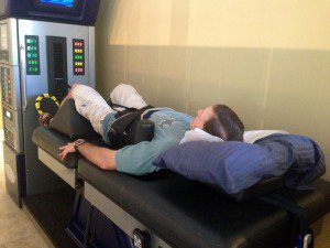 Spinal decompression table in Scottsdale for herniated bulging disc to avoid surgery.