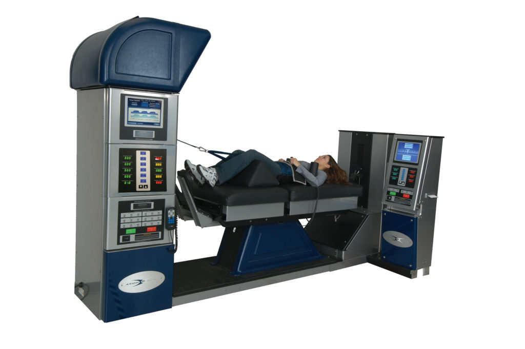 spinal decompression therapy in Scottsdale using DRX 9000.