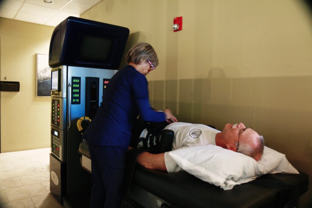 drx900 spinal decompression for sciatica treatment in Scottsdale, AZ.