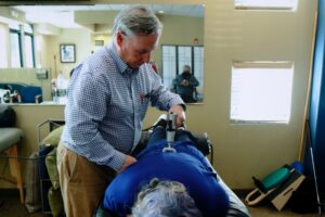 herniated disc treatment with IQ instrument for joint mobilization in Scottsdale.